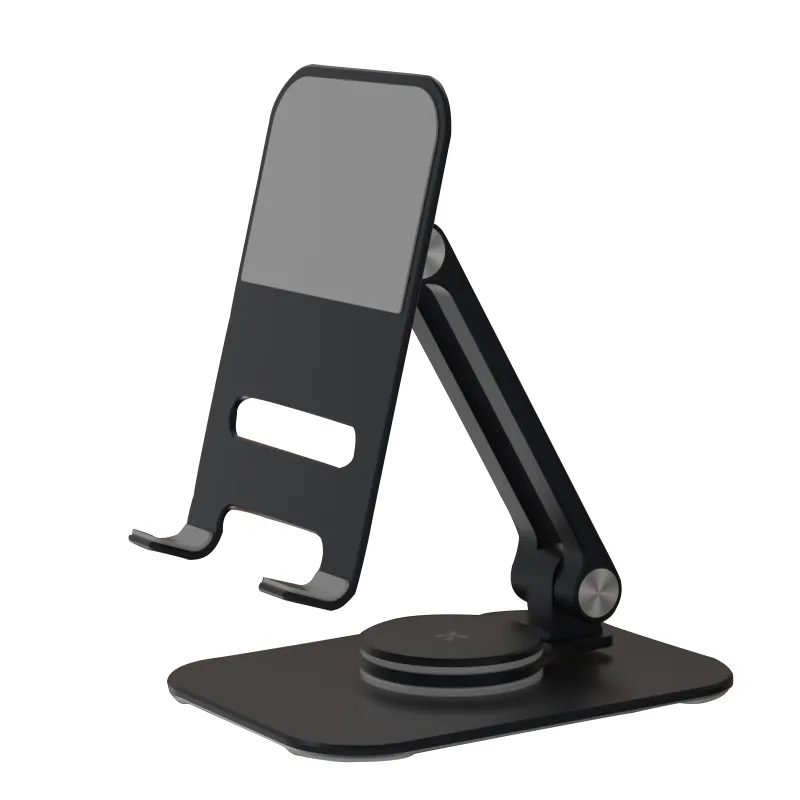 Black-phone-stand-for-desk-K01S